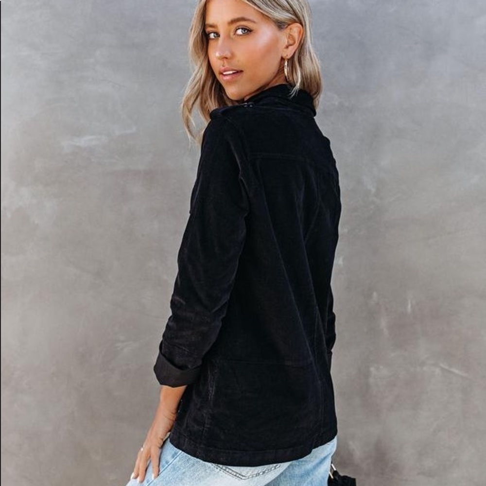Vici Corduroy Button Down Top - Picture 5 of 8